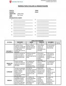 RÚBRICA PARA EVALUAR LA DRAMATIZACIÓN