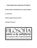 Resumen de unidad 1 de Filosofía