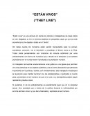 Ensayo "Están Vivos" (They Live) de John Carpenter