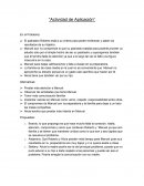 Actividad de Aplicación: problema