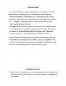 Constitución de nuestra empresa denominada Repostería Administrativa.S.R.L