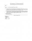 Modelo de nota informativa