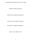 MARKETING DIRECTO Y SU ACTIVIDAD