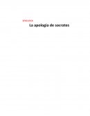 Ensayo la apología de Socrates