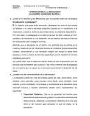 DIFERENCIAS ENTRE EDUCACIÓN Y PEDAGOGÍA