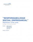 “RESPONSABILIDAD SOCIAL EMPRESARIAL” Methanex Chile Ltda.