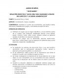 HACIA UNA VIDA SALUDABLE A TRAVÉS DEL EJERCICIO Y LA BUENA ALIMENTACIÓN