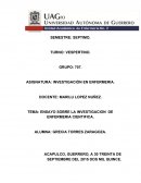 ENSAYO SOBRE LA INVESTIGACION DE ENFERMERIA CIENTIFICA