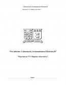 Pre informe: Laboratorio Accionamientos Eléctricos B