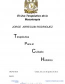 El uso terapéutico de la Masoterapia