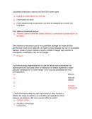 As tablas dinámicas y macros de Excel 2010 sirven para:
