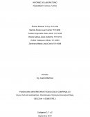 Informe calibrador o pie de rey