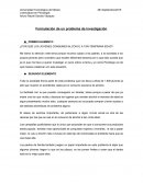 Planteamiento de problema en alcoholismo