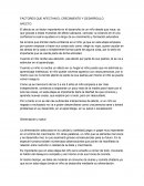 FACTORES QUE AFECTAN EL CRECIMIENTO Y DESARROLLO DE LA INFANCIA
