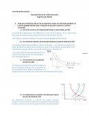 Panorama General de la Macroeconomía Preguntas para Debate