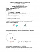 Laboratorio de Física: Péndulo balístico