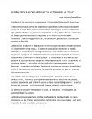 RESEÑA CRITICA AL DOCUMENTAL "LA HISTORIA DE LAS COSAS"