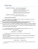 Ácido-base y redox