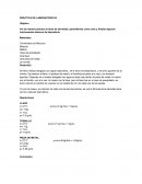 Práctica de laboratorio tema Densidad