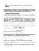 Ensayo de Numeros de punto flotante