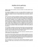 Análisis de la película “En el vientre materno”.