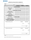 DESARROLLO DE ENTREVISTA DE SELECCIÓN DE CANDIDATOS