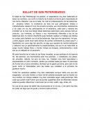 Reseña del Ballet San Petersburgo