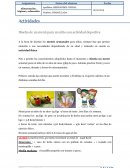 Diseño de menú para un niño con actividad deportiva