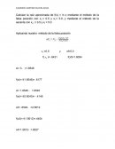 LOS GRANDES MÉTODOS NUMÉRICOS EJERCICIOS