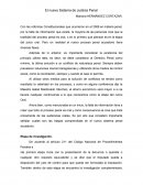 Nuevo Sistema Penal para que sirve