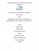 AUDITORIA DE GESTIÓN EN LA COOPERATIVA MARISCAL