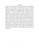 Los patrones básicos del comportamiento