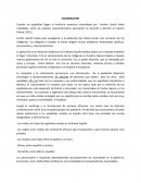 La colonización española en México