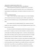 Trabajo de elaboracion de proyectos