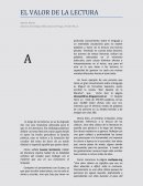 El valor de la lectura en la literatura