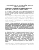 TECNOLOGIAS DE LA INFORMACIÓN RESEÑA