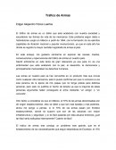 El delito del tráfico de armas