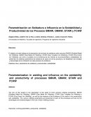 Parametrización en Soldadura e Influencia en la Soldabilidad y Productividad de los Procesos SMAW, GMAW, GTAW y FCAW