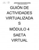 GUIÓN DE ACTIVIDADES VIRTUALIZADAS MÓDULO 4 SAETA