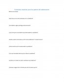 Entrevista modular para los padres del adolescente