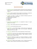 CONCEPTOS BASICOS BASE DE DATOS