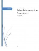 Taller de matematicas financieras