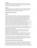 Resumen de actividad de economia