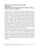 Enseñanza de las Ciencias Naturales en Panamá