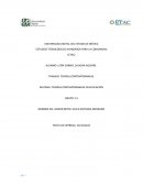 TRABAJO: TEORIAS CONTEMPORANEAS.