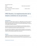 Tarea: Fundamentos de la Calidad en la organización