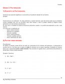 Álgebra. Factorización