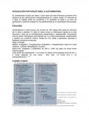 INTOXICACIÓN POR PARACETAMOL O ACETAMINOFENO.