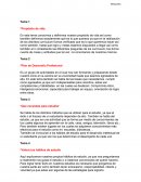 Propósito de vida. *Plan de Desarrollo Profesional