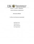 La Ética en las Decisiones empresariales